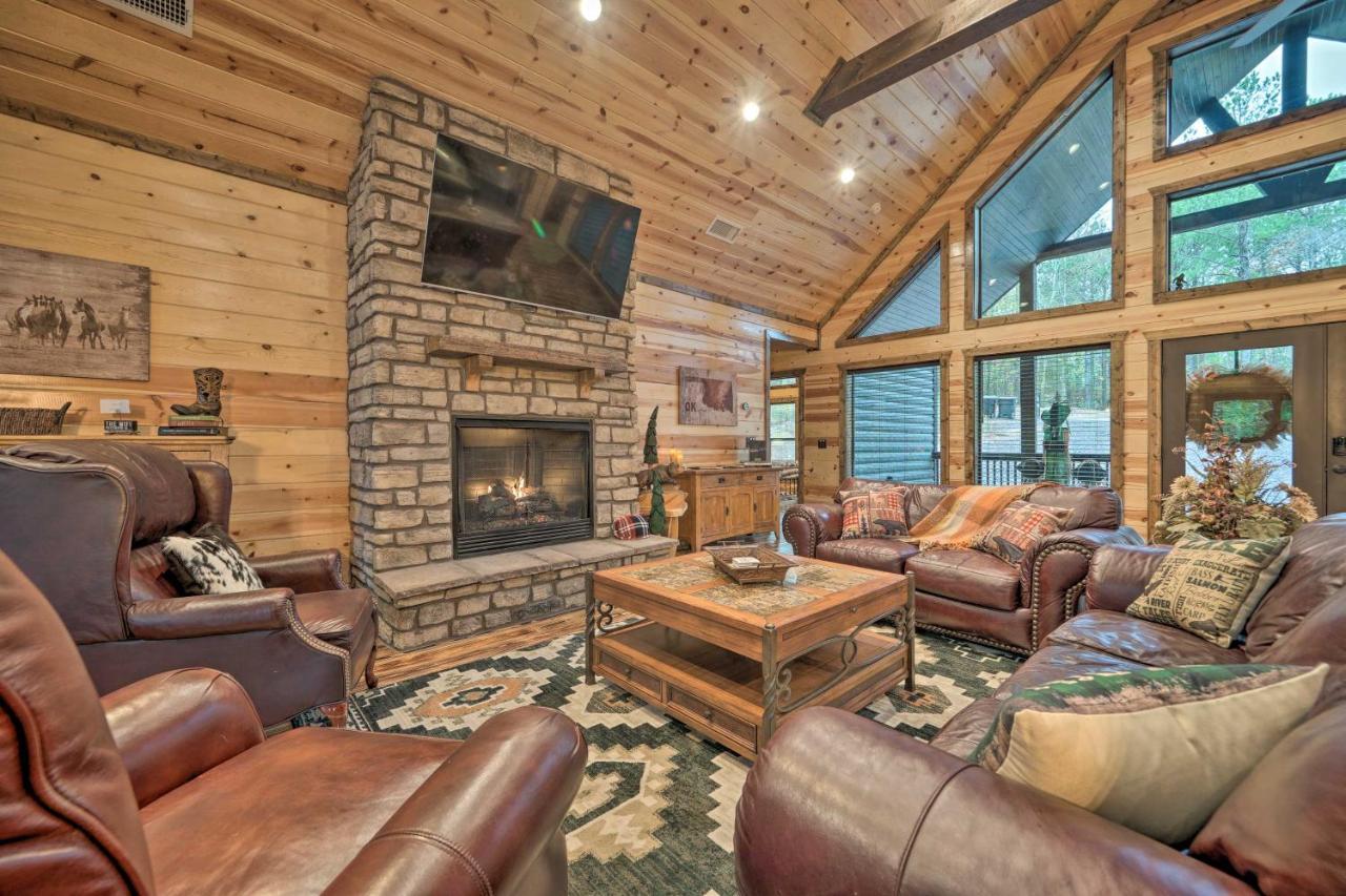 Broken Bow Cabin Deck With Hot Tub And Pool Table! Екстер'єр фото